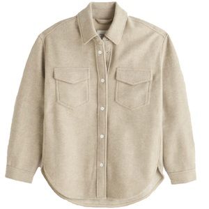 Abercrombie & Fitch || Tan Shacket